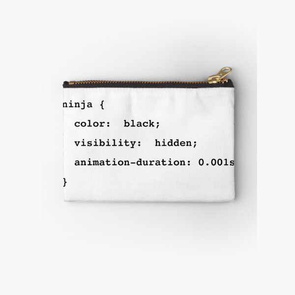 Item preview, NINJA | Funny design for web developers designed and sold by annaspoljar.