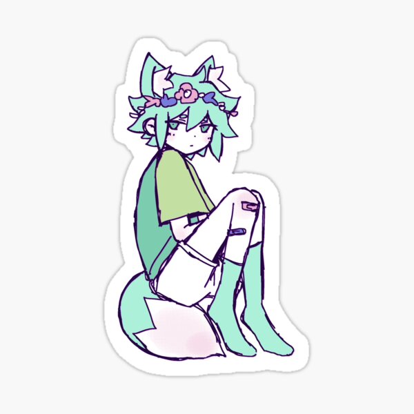 OMORI TBH Basil Headspace | Sticker