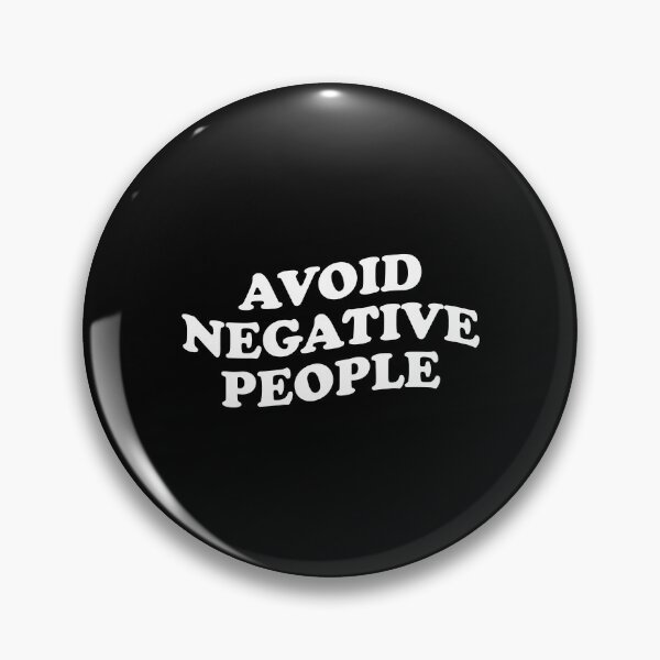 Item preview, Avoid negative people designed and sold by Statim.