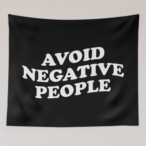 Item preview, Avoid negative people designed and sold by Statim.