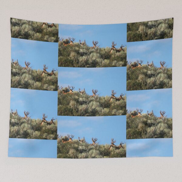 Item preview, Summer mule deer bucks designed and sold by Saltypro.