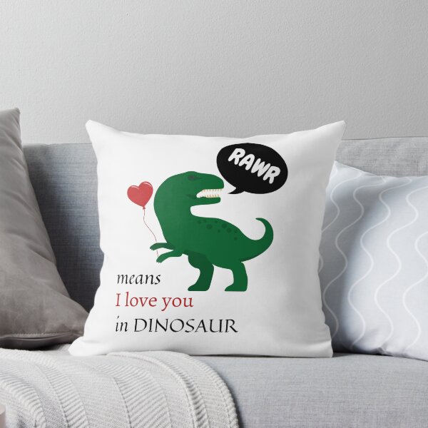 Item preview, Rawr means I love you in dinosaur designed and sold by DinoKidzDesigns.