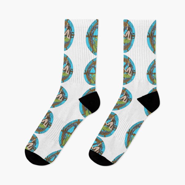 Item preview, Where the mermaid wind blows. The pirate will venture - blue,aque, green designed and sold by 70Years.