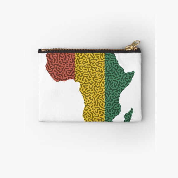 Item preview, Africa Map Turing Pattern (Rasta Colours) designed and sold by John Uttley.