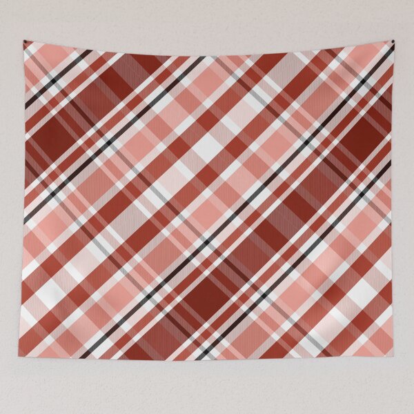 Item preview, Bright Red Plaid Pattern designed and sold by RomeoSketches.