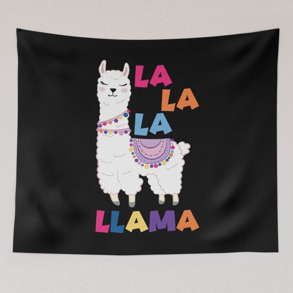 Item preview, La La La Llama designed and sold by TravelScientist.