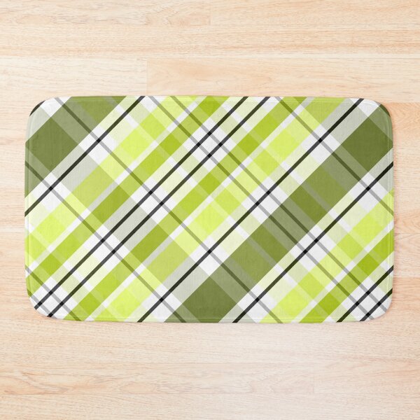 Item preview, Bright Green Plaid Pattern designed and sold by RomeoSketches.
