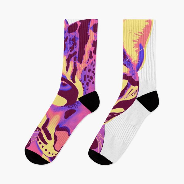 Item preview, Neon ocelot designed and sold by Designhelms.