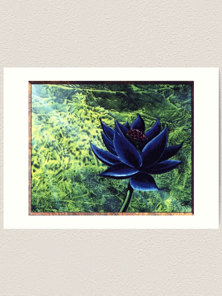 black lotus | Art Print