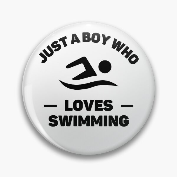 Artikelvorschau, Nur ein Junge, der gerne schwimmt entworfen und verkauft von TheGreenGoat.