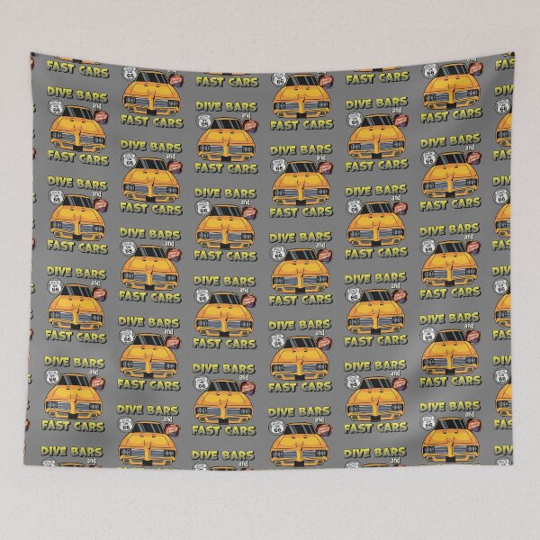 Item preview, Dive Bars and Fast Cars - Fun Hot Rod Shirt - Great Car Design designed and sold by Richard529.
