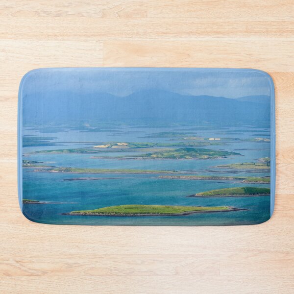 Item preview, View from top of the mountain Croagh Patrick, nicknamed the Reek in County Mayo after Mweelrea and Nephin, Ireland designed and sold by AlbertMi.