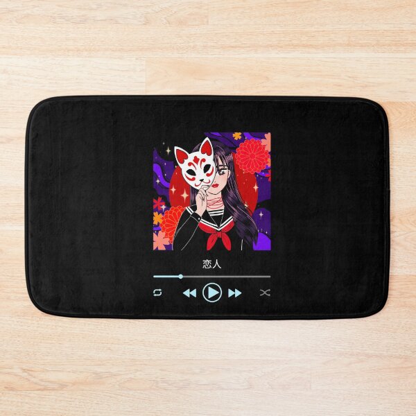 Item preview, aesthetic Japanese Anime Girl - flower playlist designed and sold by GLwithUs.