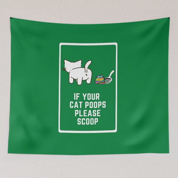 Item preview, Cat Pooping Meme designed and sold by Schka.