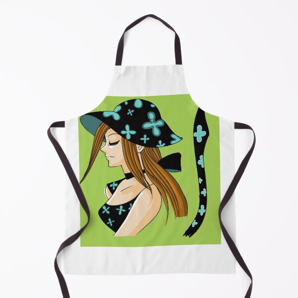 Item preview, Emily is ready to hit the Beach with long hair and black hat designed and sold by Olberic.