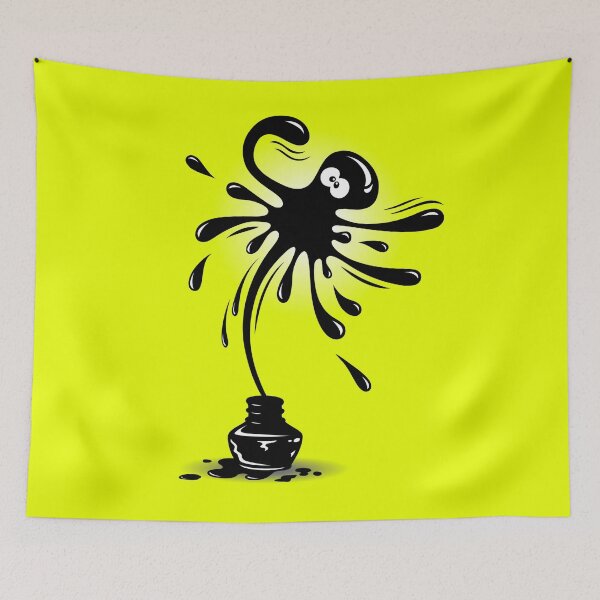 Item preview, Octopus - Black Ink designed and sold by sgmydesigns.