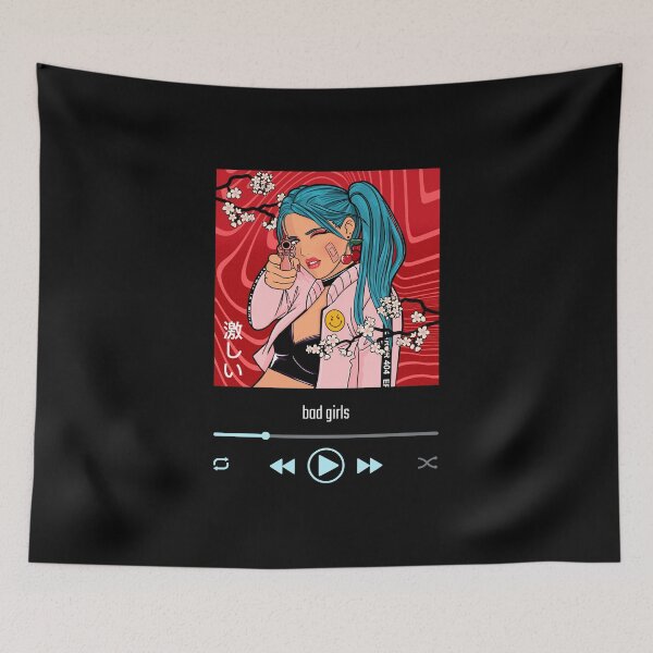Item preview, Bad Girls aesthetic Anime Illustration - Grunge designed and sold by GLwithUs.