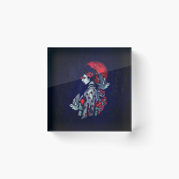 Item preview, The Wounded Geisha - Memoirs of Geisha - Texturized Design designed and sold by JackMoreh.