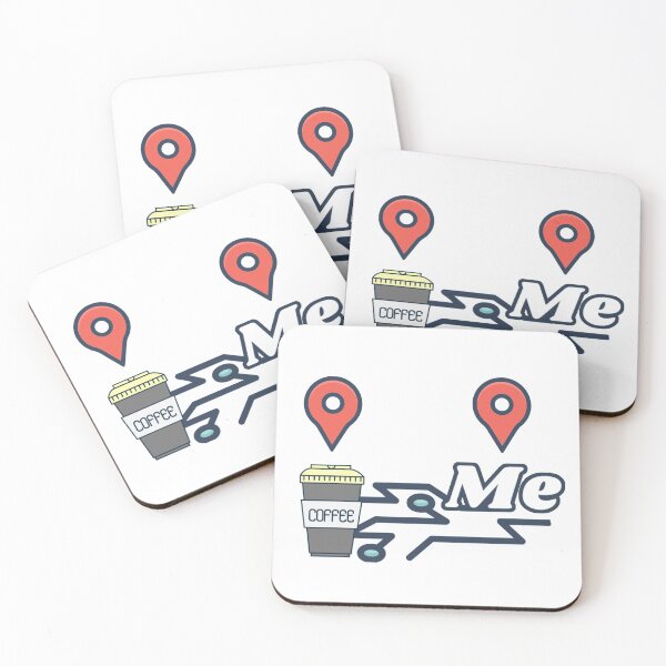Item preview, Coffee Near Me designed and sold by Solsunx.