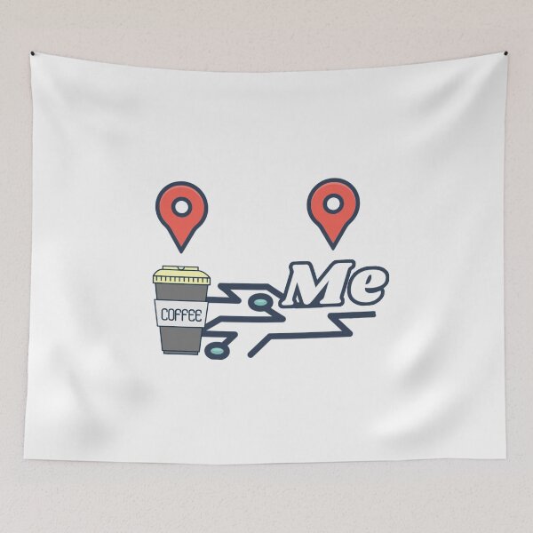 Item preview, Coffee Near Me designed and sold by Solsunx.