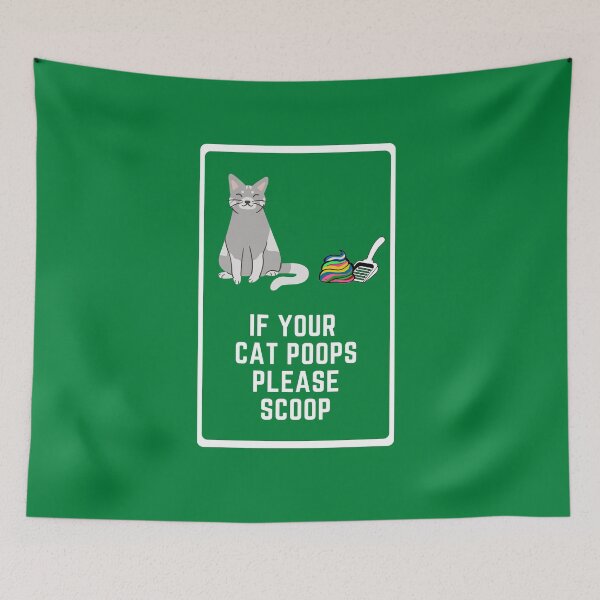 Item preview, Cat Pooping Meme designed and sold by Schka.