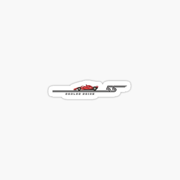 Carlos Sainz 55 Sticker