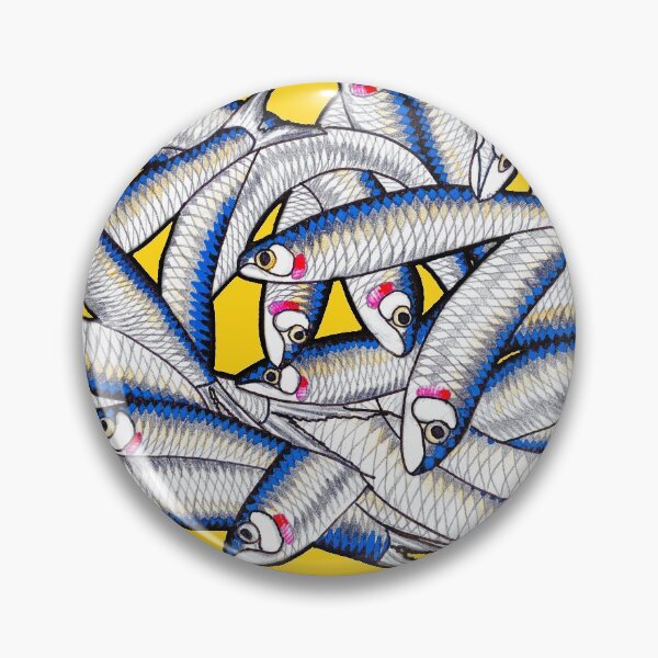 Item preview, White Sardines, black text designed and sold by Scopipodd.