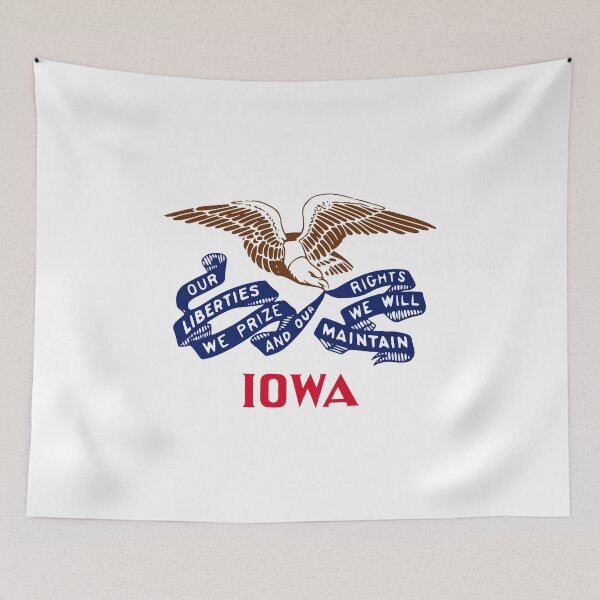 Item preview, The Iowan (Design from Iowa State Flag) designed and sold by franklinprintco.
