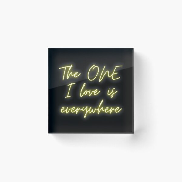 Item preview, The ONE I love is everywhere - Rumi designed and sold by alias6.