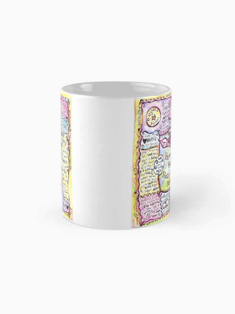 Alternate view of Heavenly Hope Heals Hurting Hearts Mug