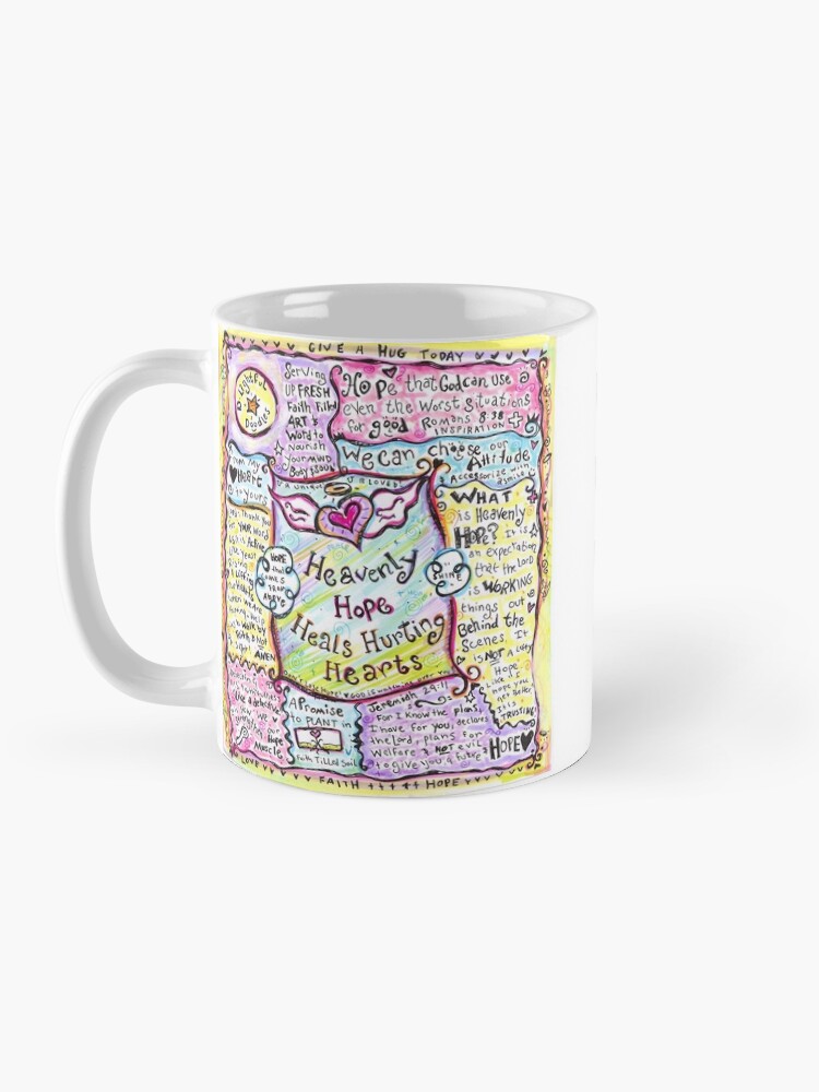 Alternate view of Heavenly Hope Heals Hurting Hearts Mug