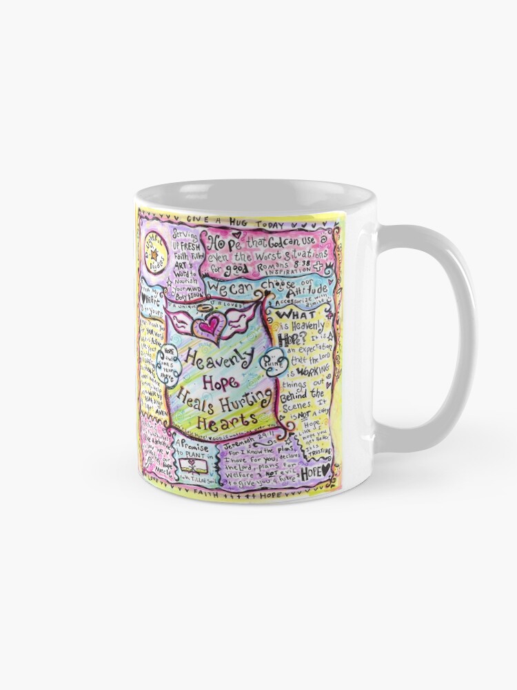 Alternate view of Heavenly Hope Heals Hurting Hearts Mug