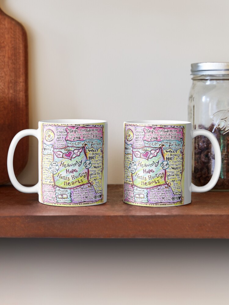 Alternate view of Heavenly Hope Heals Hurting Hearts Mug