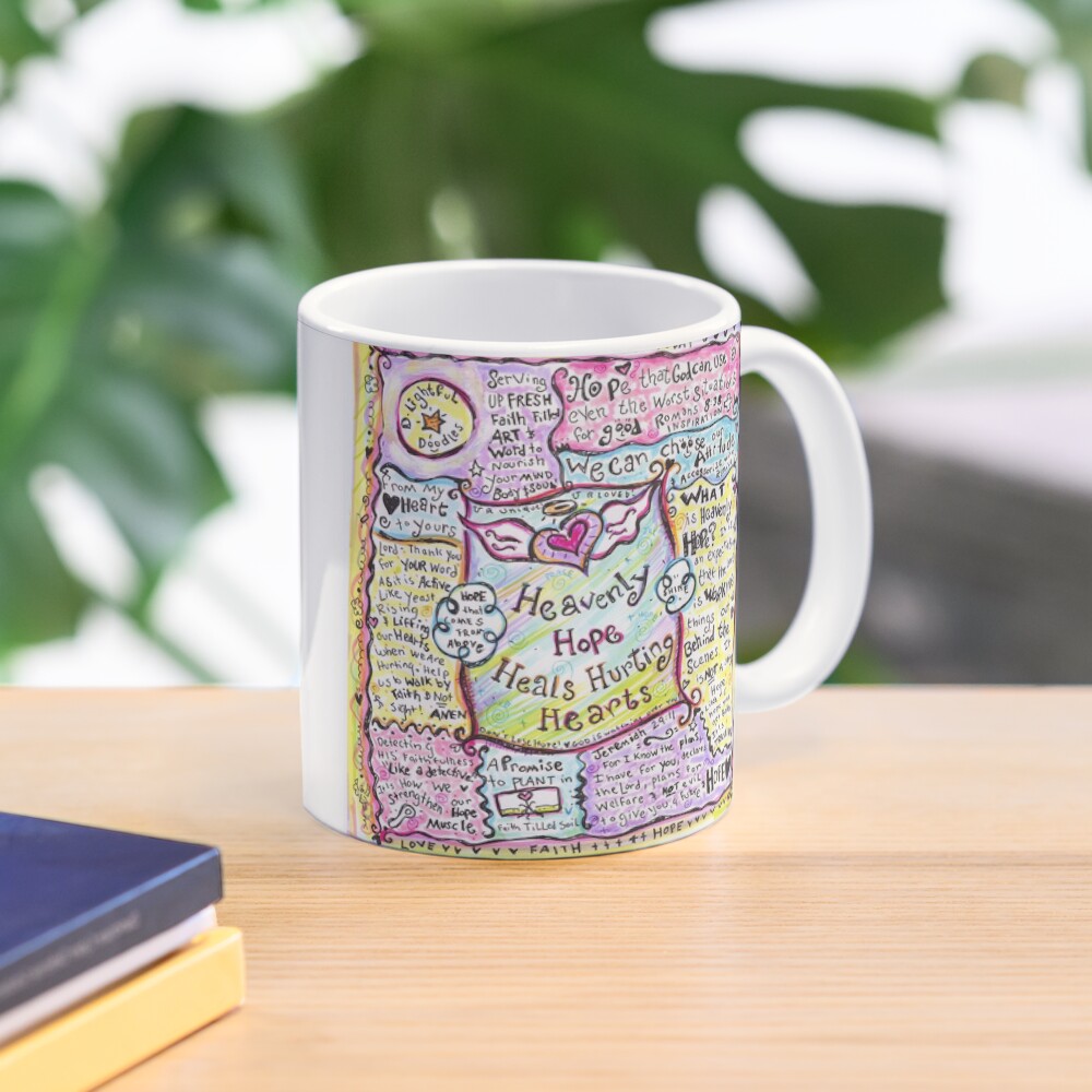 Heavenly Hope Heals Hurting Hearts Mug