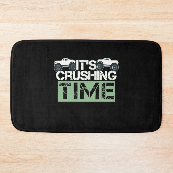 Item preview, It's Crushing Time - Monster Truck Lover designed and sold by SharpThreadZ.