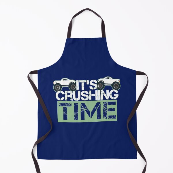 Item preview, It's Crushing Time - Monster Truck Lover designed and sold by SharpThreadZ.
