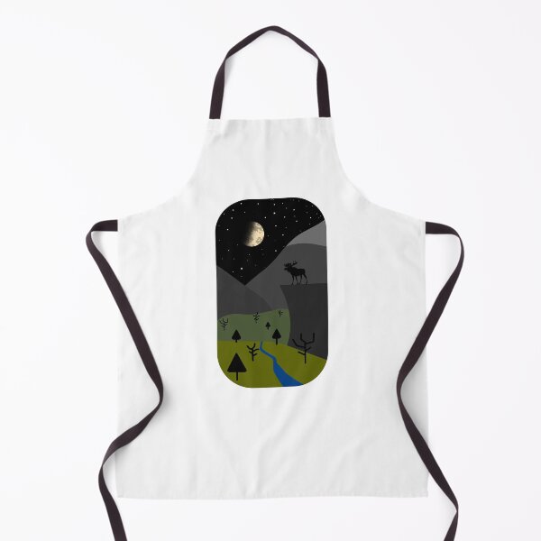 Item preview, A Moose At Night designed and sold by Paulina Vanlife.