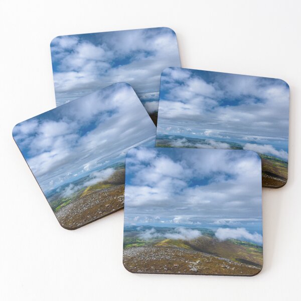 Item preview, A unique view from Mount Croagh Patrick, nicknamed the Reek in County Mayo after Mweelrea and Nephin, Ireland designed and sold by AlbertMi.