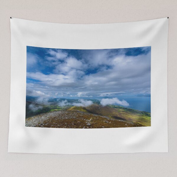 Item preview, A unique view from Mount Croagh Patrick, nicknamed the Reek in County Mayo after Mweelrea and Nephin, Ireland designed and sold by AlbertMi.