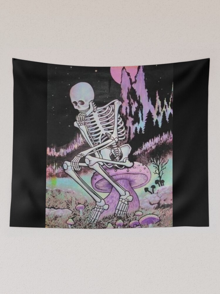 Skeleton tapestry discount