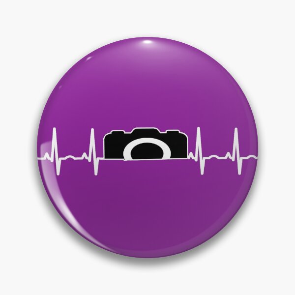 Item preview, Camera Heartbeat - Photography Lover designed and sold by SharpThreadZ.
