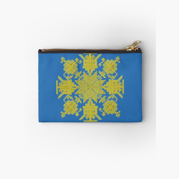 Item preview, Yellow and Blue Vyshyvanka (Cross-stitched Design) designed and sold by Image NDesign.