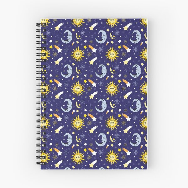 Item preview, Space Celestial Sun Moon Night Sky Stars Astrological Pattern designed and sold by Art by Jess.