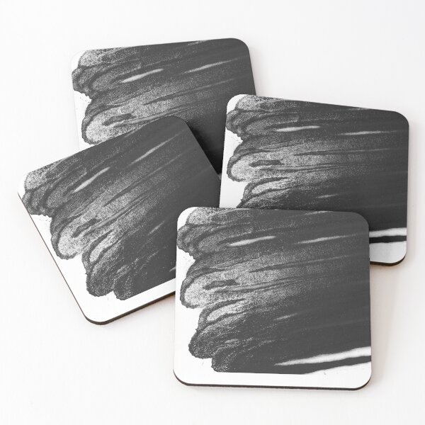 Item preview, Black spray paint texture on white background designed and sold by Past-Midnight.