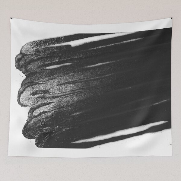 Item preview, Black spray paint texture on white background designed and sold by Past-Midnight.