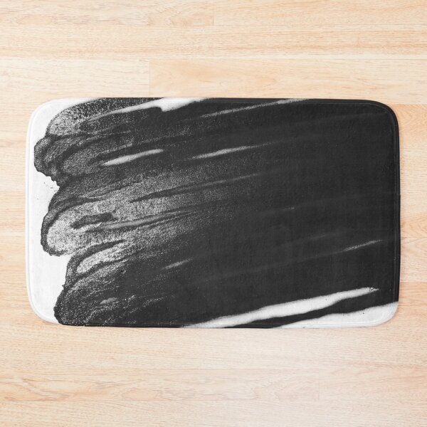 Item preview, Black spray paint texture on white background designed and sold by Past-Midnight.
