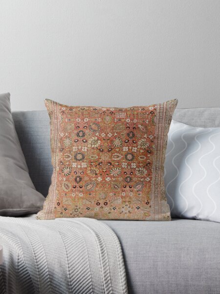 Item preview, Antique Tabriz Persian Rug Print designed and sold by Vicky Brago-Mitchell®.