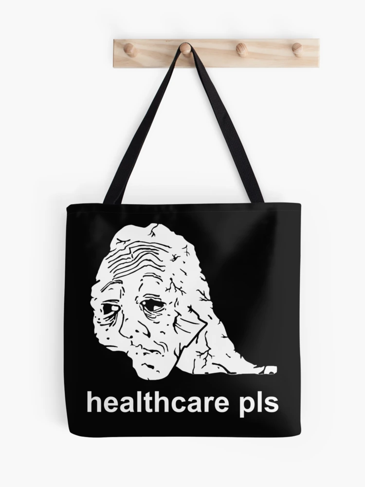 Healthcare Pls - Medicare For All, Meme, Doomer, Wojak, Leftist -  Healthcare Pls - Tapestry