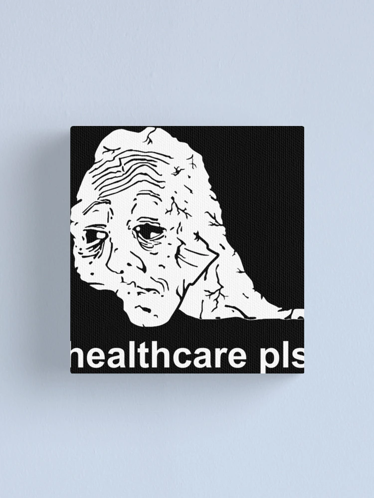 Healthcare Pls - Medicare For All, Meme, Doomer, Wojak, Leftist -  Healthcare Pls - Tapestry