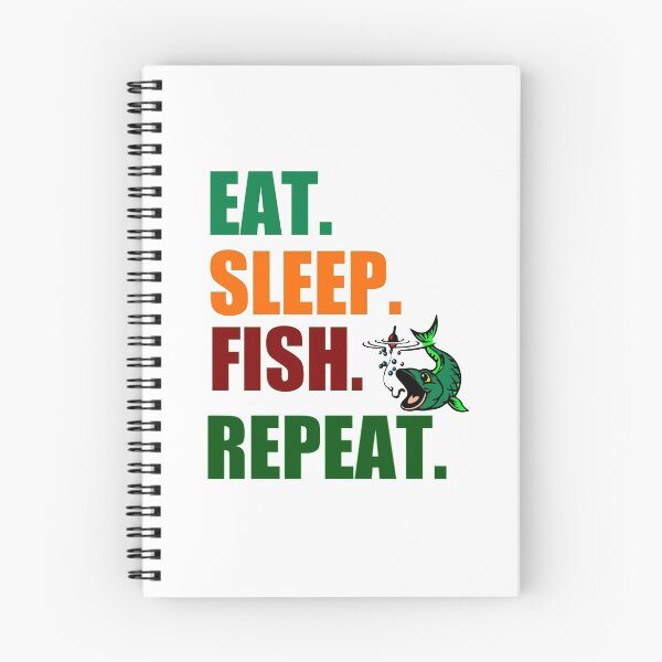 Item preview, eat sleep fish start over designed and sold by loiret1958.
